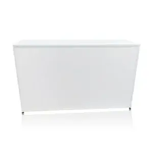 6 ft Blanc Registration Counter