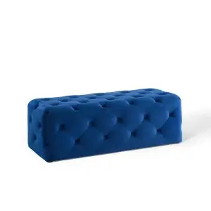 Lola Blue Ottoman