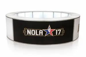 12ft round LED bar rental Milwaukee